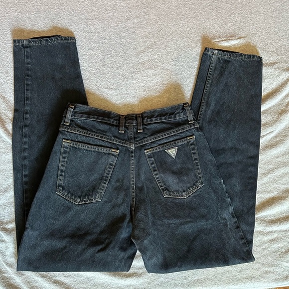 VINTAGE Guess Indigo Denim Jeans - Picture 5 of 6